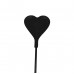 Stim U Silicone Heart Shaped Crop with Feather Tickler